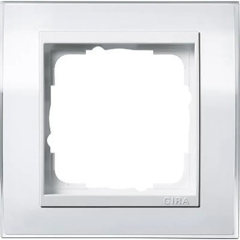 Gira Rahmen 0211723 1fach + ZR rw Event Klar weiss