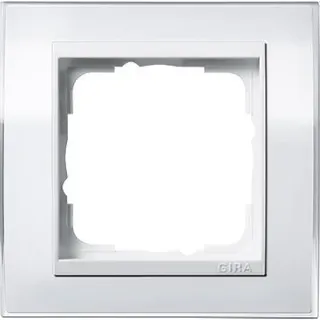 Gira Rahmen 0211723 1fach + ZR rw Event Klar weiss