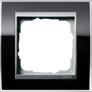 Gira Rahmen 0211736 1fach ZR Alu Event Klar schwarz