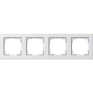 Gira Rahmen 021422 4fach E2 reinweiss matt