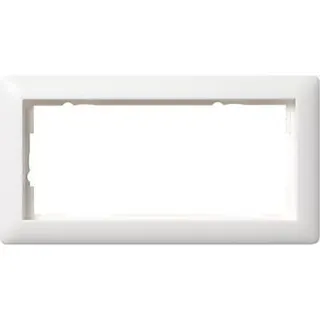 Gira Rahmen 100204 2fach Standard 55 rw matt