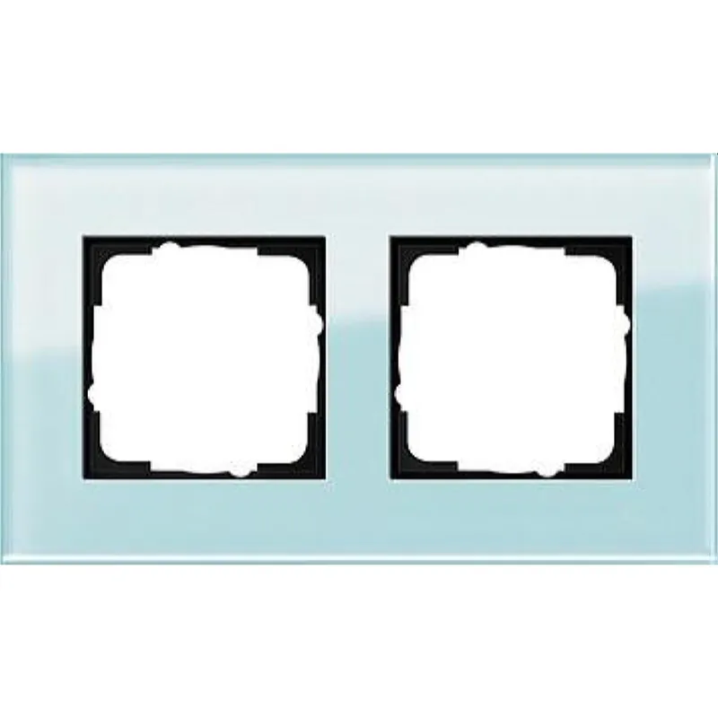 Gira Rahmen 021218 2fach Esprit Glas Mint