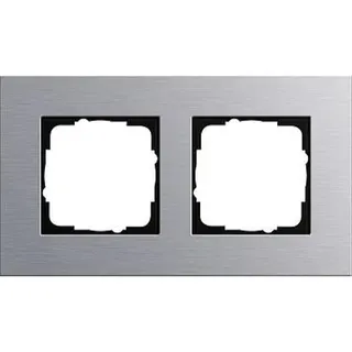 Gira Rahmen 021217 2fach Esprit Aluminium