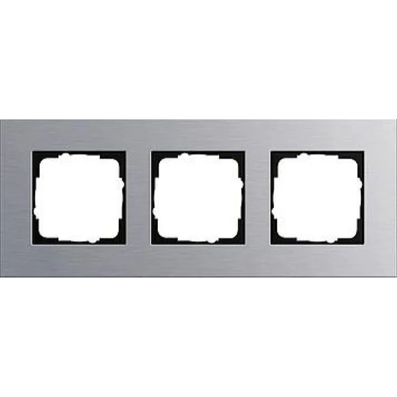Gira Rahmen 021317 3fach Esprit Aluminium
