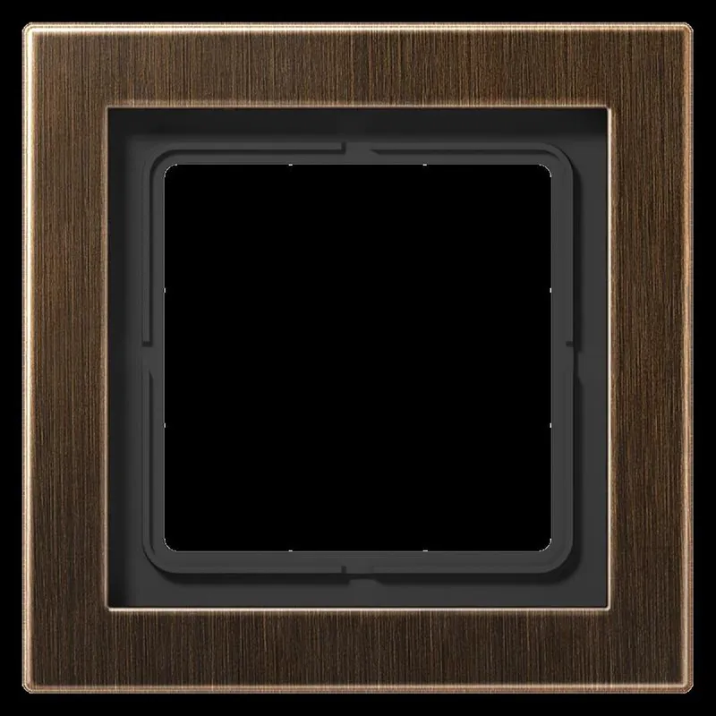 Jung Rahmen 1fach, Messing, LS-DESIGN, Messing antik MED2981AT