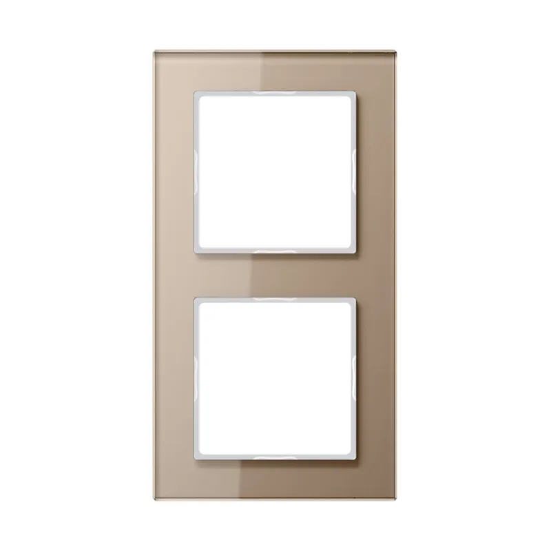 Jung Glasrahmen 2fach, Glas, A CREATION, champagner AC582GLCH