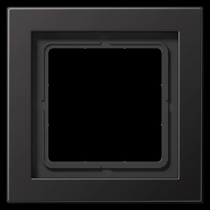 Jung Rahmen 1fach, Aluminium lackiert, LS-DESIGN, dark (lackiertes Aluminium) ALD2981D