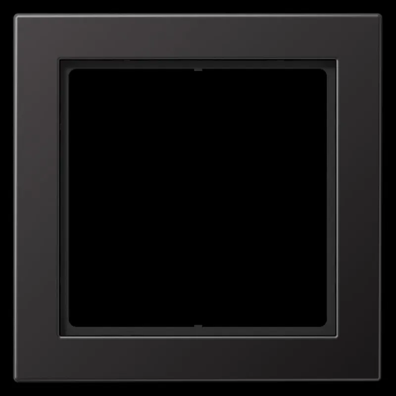 Jung Rahmen, 1-fach, FLAT DESIGN, dark (lackiertes Aluminium) FDAL2981D