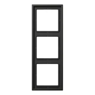 Jung Rahmen 3fach, Aluminium lackiert, LS 990, anthrazit (lackiertes Aluminium) AL2983AN