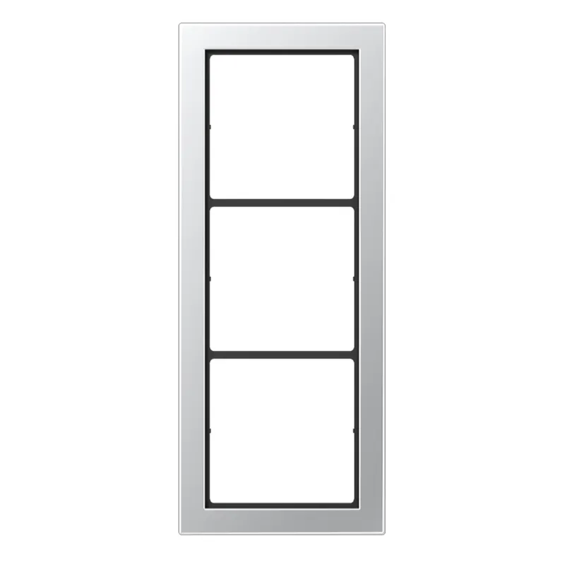 Jung Rahmen, 3-fach, FLAT DESIGN, Aluminium FDAL2983