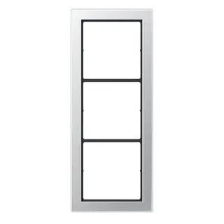 Jung Rahmen, 3-fach, FLAT DESIGN, Aluminium FDAL2983