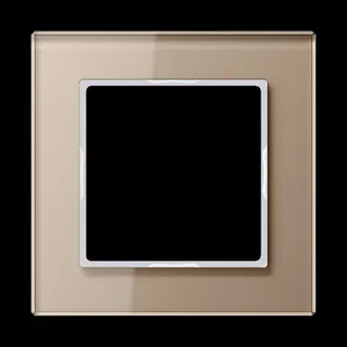 Jung Glasrahmen 1fach, Glas, A CREATION, champagner AC581GLCH
