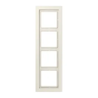 Jung Rahmen 4fach, Duroplast, LS-DESIGN, weiß LSD984W