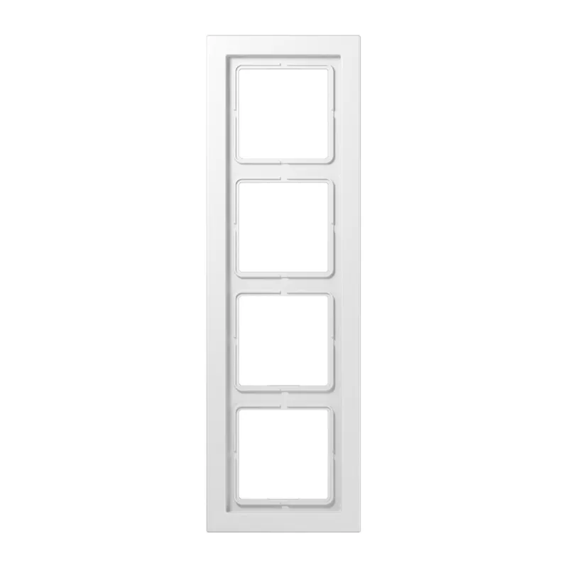Jung Rahmen 4fach, Duroplast, LS-DESIGN, alpinweiß LSD984WW
