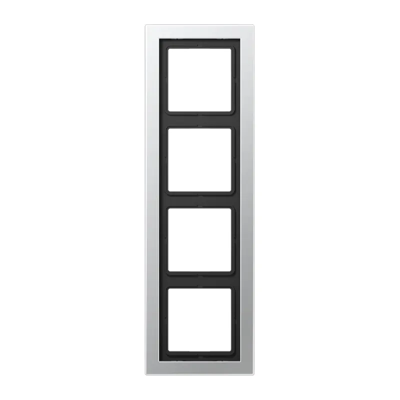 Jung Rahmen 4fach, LS-DESIGN, Aluminium (lackiert) ALD2984-L