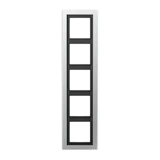 Jung Rahmen 5fach, LS-DESIGN, Aluminium (lackiert) ALD2985-L