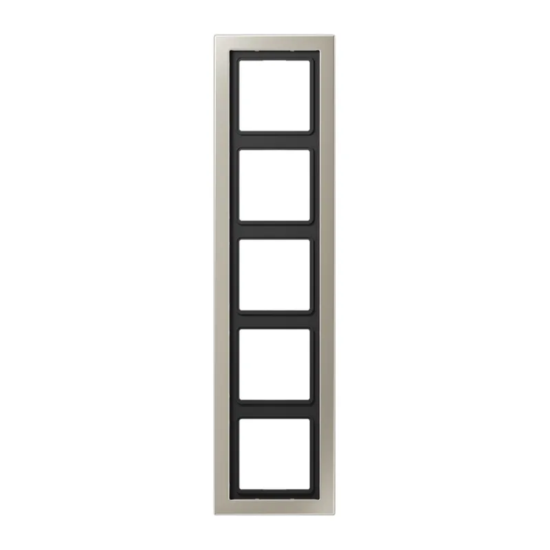 Jung Rahmen 5fach, LS-DESIGN, Edelstahl (lackiert) ESD2985-L