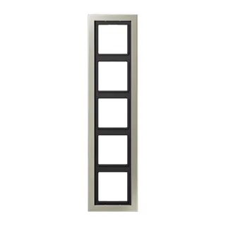 Jung Rahmen 5fach, LS-DESIGN, Edelstahl (lackiert) ESD2985-L