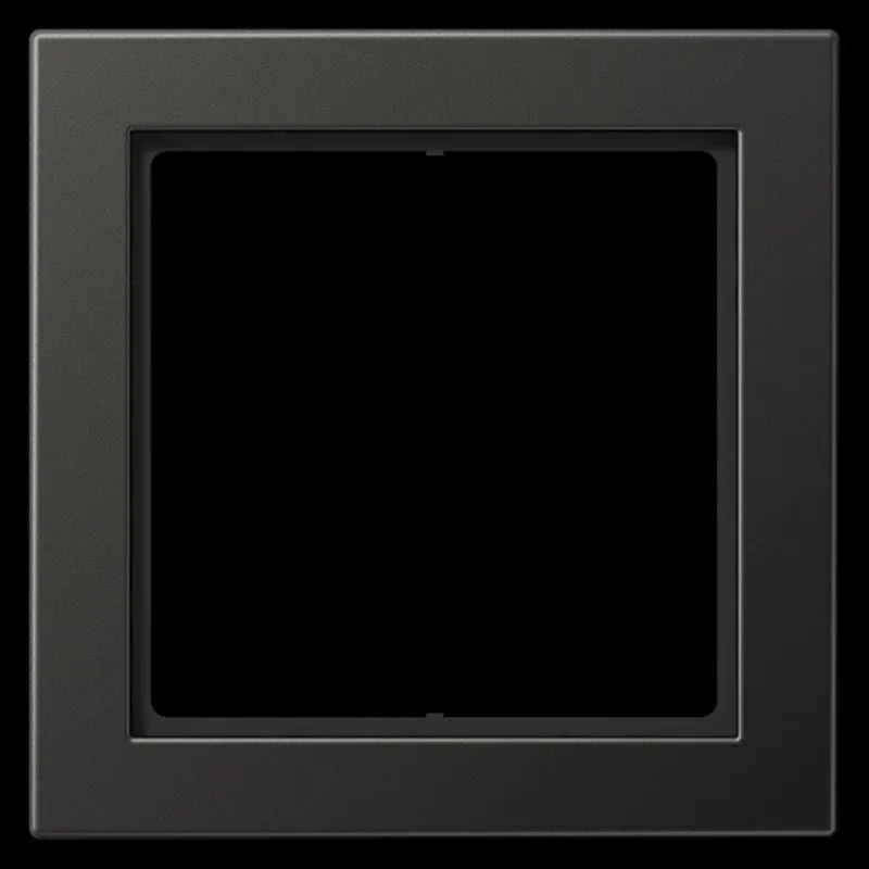 Jung Rahmen, 1-fach, FLAT DESIGN, anthrazit (lackiertes Aluminium) FDAL2981AN