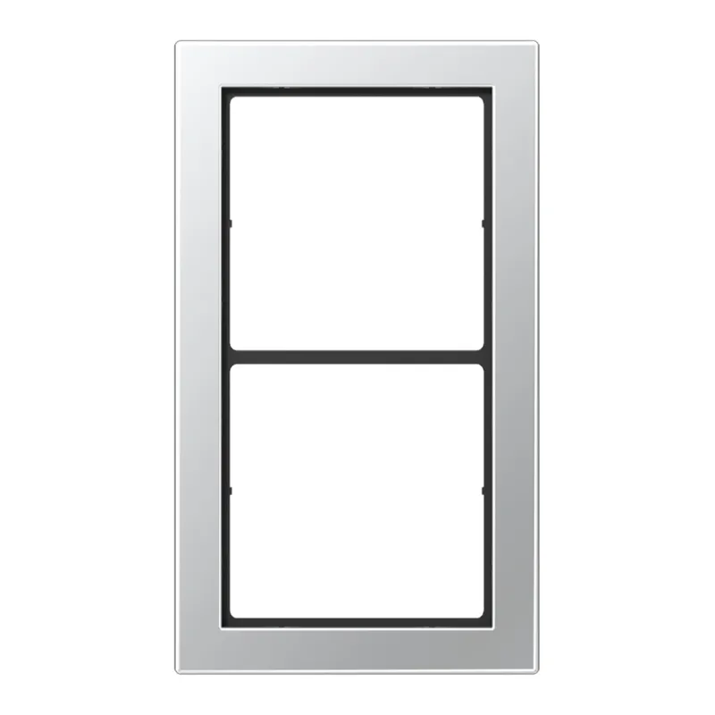 Jung Rahmen, 2-fach, FLAT DESIGN, Aluminium FDAL2982