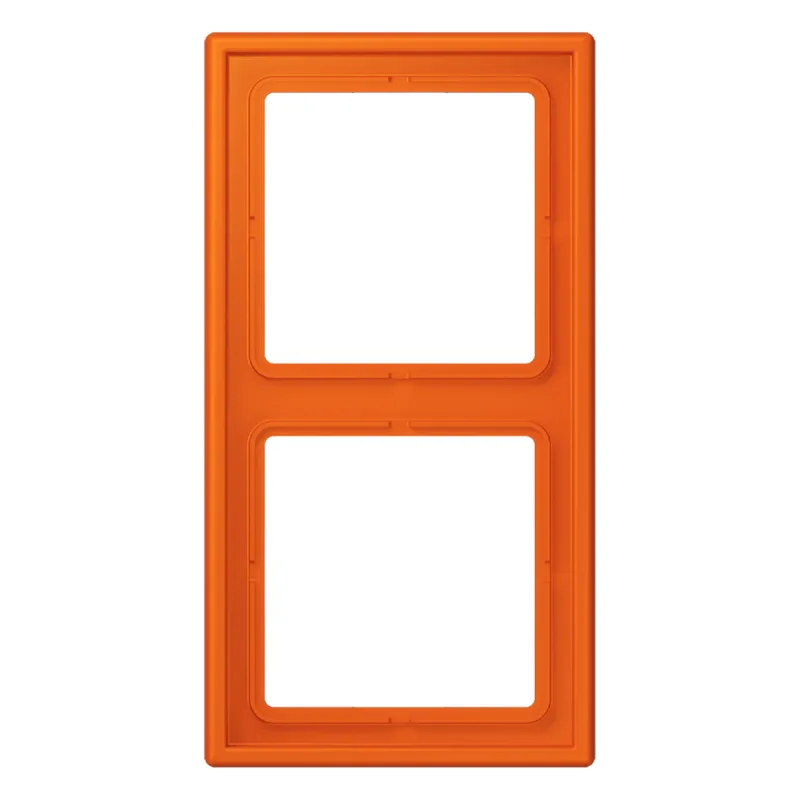 Jung Rahmen 2fach, Duroplast, LS 990, orange LS982O