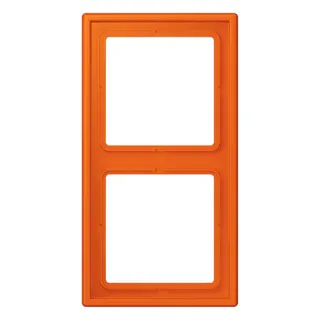 Jung Rahmen 2fach, Duroplast, LS 990, orange LS982O