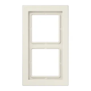 Jung Rahmen 2fach, Duroplast, LS-DESIGN, weiß LSD982W