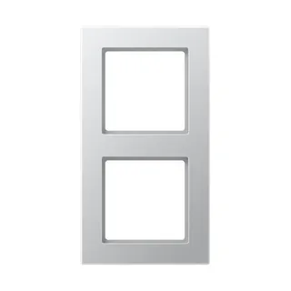 Jung Rahmen 2fach, A CREATION, aluminium AC582AL