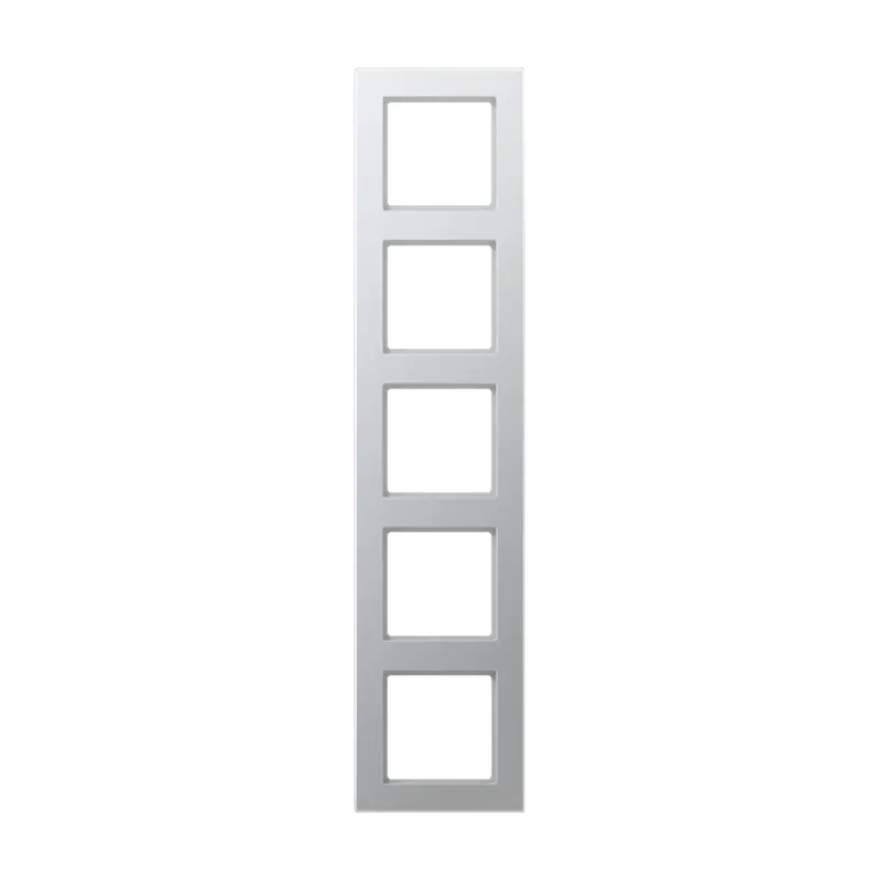 Jung Rahmen 5fach, A CREATION, aluminium AC585AL
