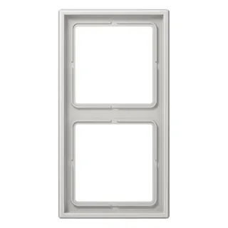 Jung Rahmen 2fach, Duroplast, LS 990, lichtgrau LS982LG