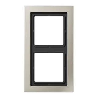 Jung Rahmen 2fach, LS-DESIGN, Edelstahl ESD2982