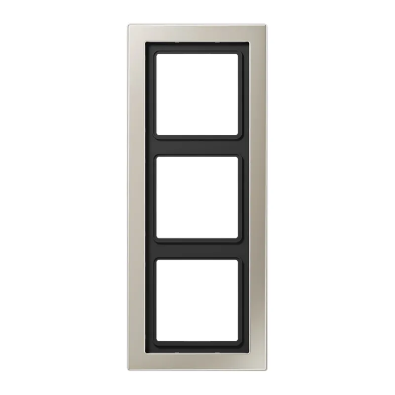 Jung Rahmen 3fach, LS-DESIGN, Edelstahl ESD2983