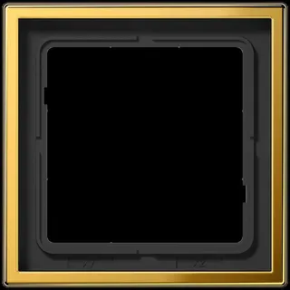 Jung Rahmen 1fach, Metall goldfarben PVD-beschichtet, LS 990, goldfarben GO2981