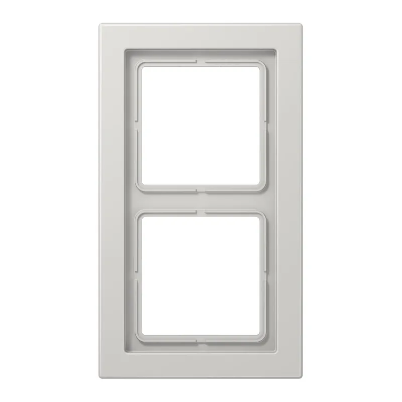 Jung Rahmen 2fach, Duroplast, LS-DESIGN, lichtgrau LSD982LG