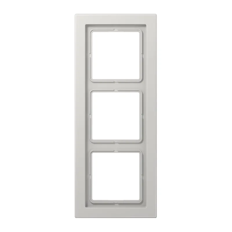 Jung Rahmen 3fach, Duroplast, LS-DESIGN, lichtgrau LSD983LG