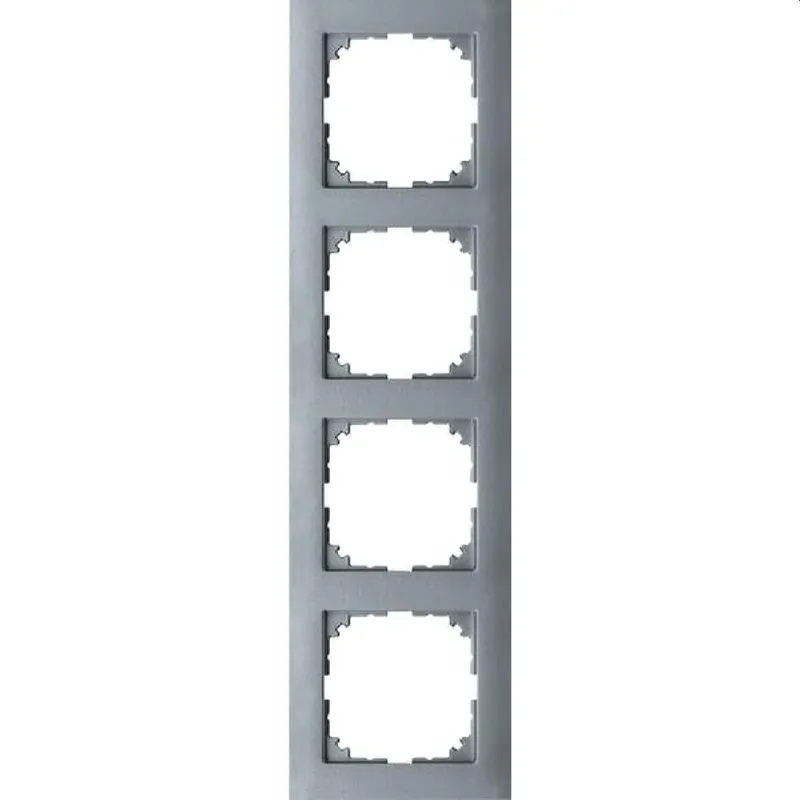 Merten Rahmen MEG4040-3660 4fach aluminium