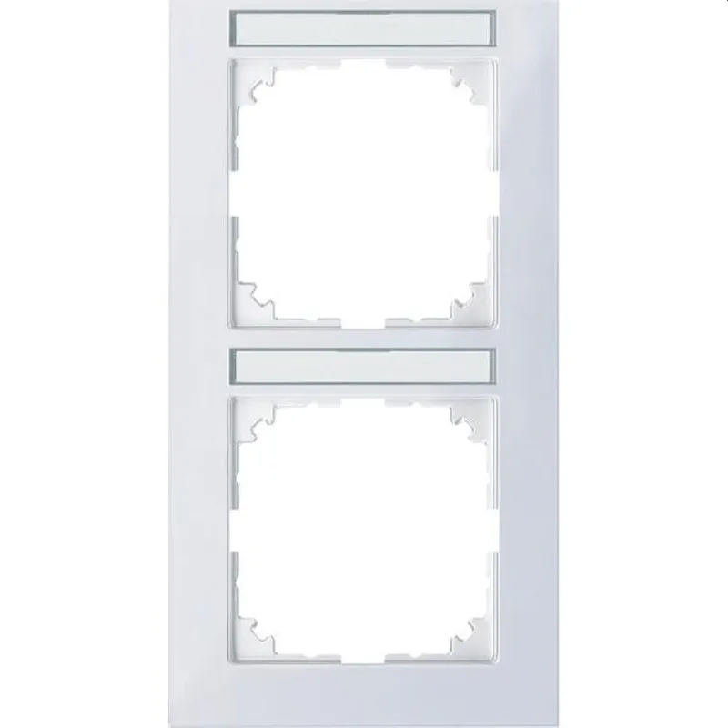 Merten Rahmen MEG4022-3625 2fach M-Pure aktivweiss