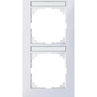 Merten Rahmen MEG4022-3625 2fach M-Pure aktivweiss
