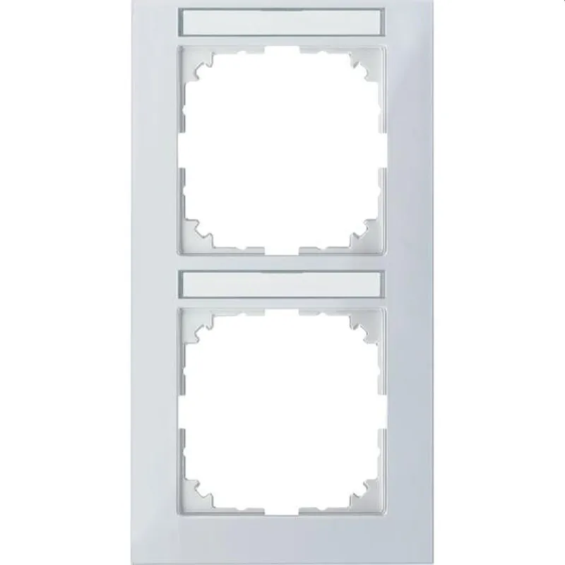 Merten Rahmen MEG4022-3619 2fach M-Pure polarweiss