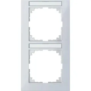 Merten Rahmen MEG4022-3619 2fach M-Pure polarweiss