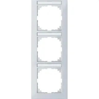 Merten Rahmen MEG4032-3619 3fach M-Pure polarweiss