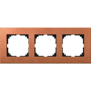 Merten Rahmen MEG4053-3470 3fach buche