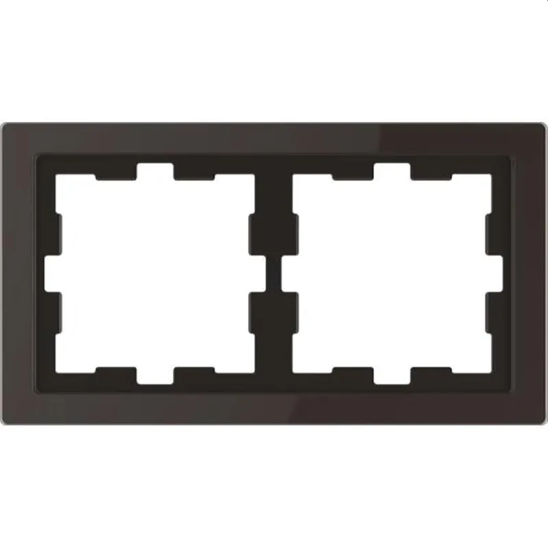 Merten Rahmen D-Life 2fach Onyxschwarz
