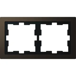 Merten Rahmen D-Life 2fach Moccametallic