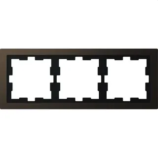 Merten Rahmen D-Life 3fach Moccametallic