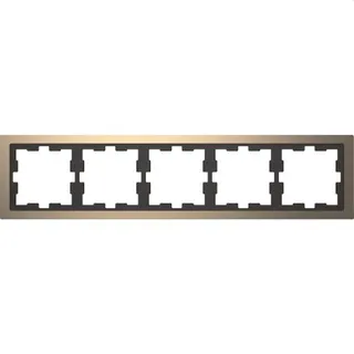 Merten Rahmen D-Life 5fach Nickelmetallic