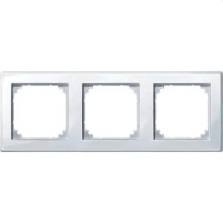 Merten Rahmen 478325 3fach aktivweiss glaenzend