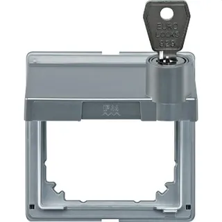 Merten Zwischenring 516360 aluminium AQUADESIGN