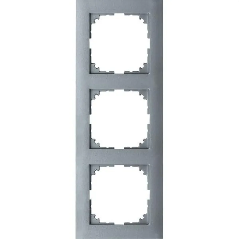 Merten Rahmen MEG4030-3660 3fach aluminium