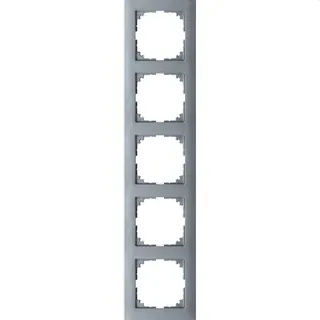 Merten Rahmen MEG4050-3660 5fach aluminium